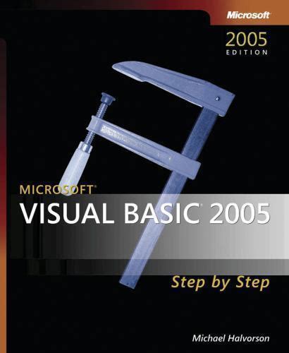 microsoft® visual basic® 2005 step by step step by step developer PDF