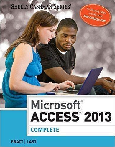 microsoft access 2013 introductory shelly cashman series PDF