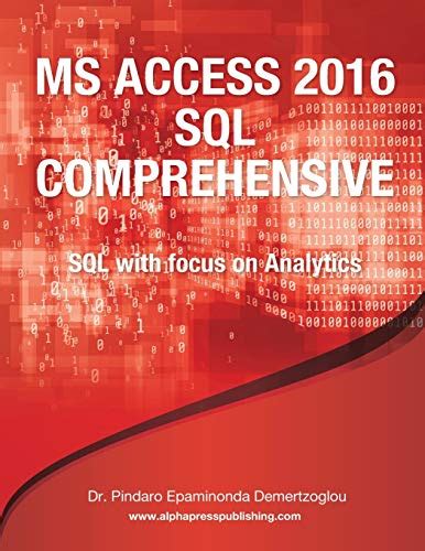 microsoft access sql comprehensive pdf Epub