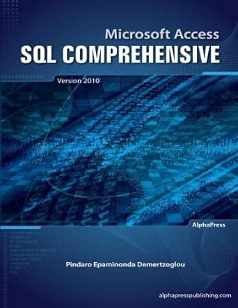 microsoft access sql comprehensive pdf Epub