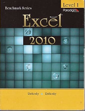 microsoft excel 2010 book benchmark Epub