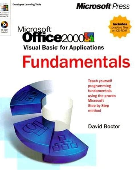 microsoft office 2000 visual basic for applications fundamentals developer learning tools Kindle Editon