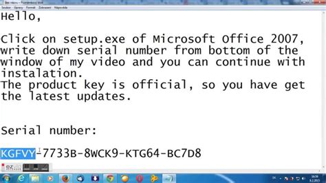 microsoft office 2007 professional product key PDF