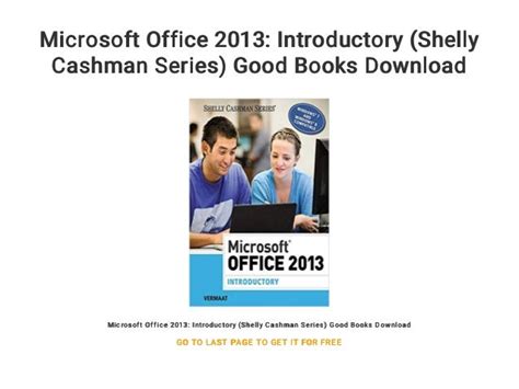 microsoft office 2013 introductory shelly cashman Doc
