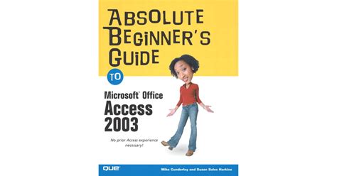 microsoft office access 2003 user guide Reader