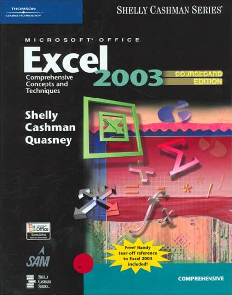 microsoft office excel 2003 comprehensive concepts and techniques Doc