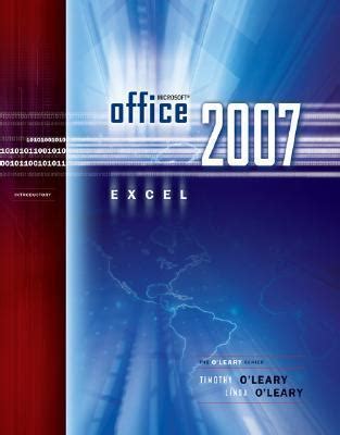 microsoft office excel 2007 introduction oleary Epub