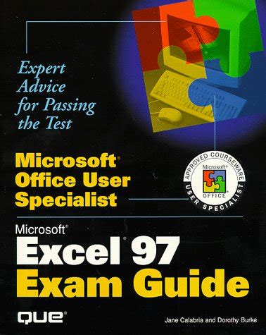 microsoft office user specialist excel 97 exam guide Kindle Editon