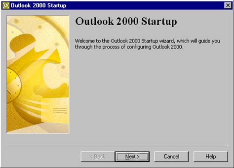 microsoft outlook 2000 setup guide PDF