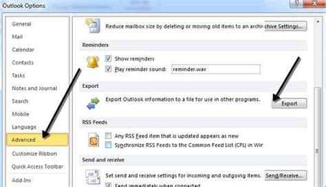 microsoft outlook 2007 address book backup Reader