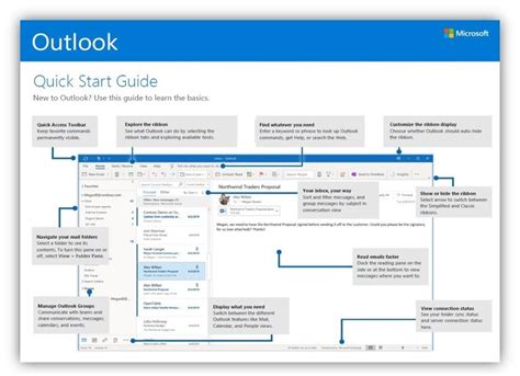 microsoft outlook guide manual Kindle Editon