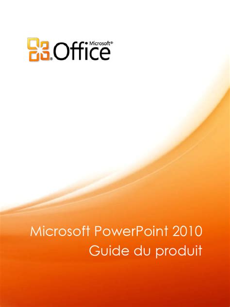 microsoft powerpoint 2010 product guide Reader