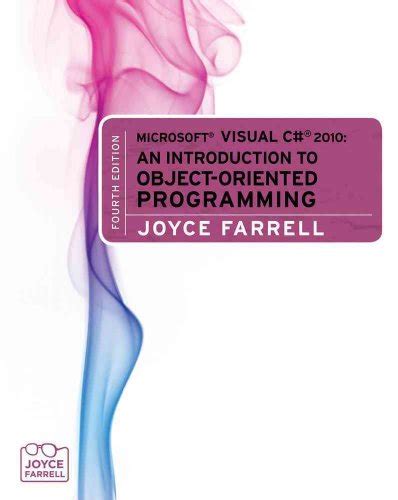 microsoft visual c 2010 an introduction to object oriented programming introduction to programming Doc