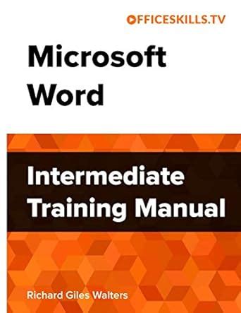 microsoft word intermediate training manual Doc