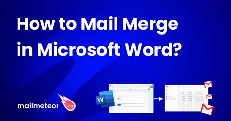 microsoft word mail merge web service PDF