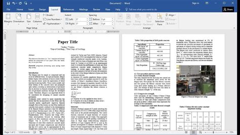 microsoft word research paper Epub