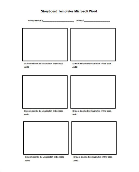 microsoft word storyboard template doc wikispaces Kindle Editon