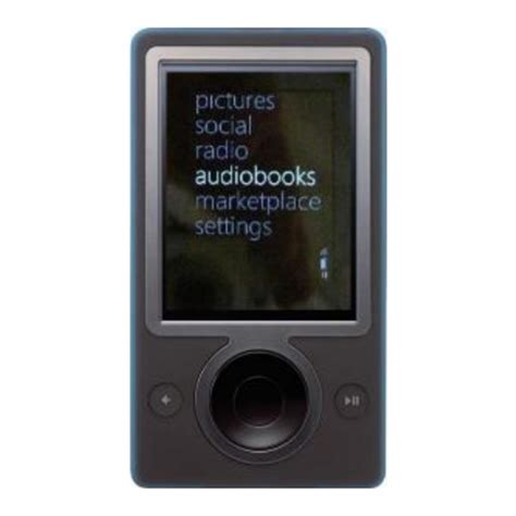 microsoft zune hd user manual Kindle Editon