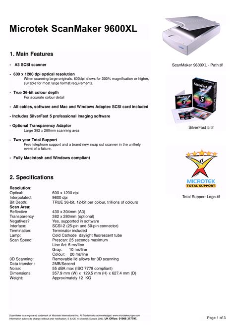 microtek 5900 scanners owners manual Doc