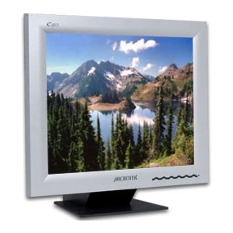 microtek c893 monitors owners manual Reader