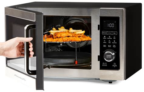 microwave oven with airfryer