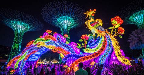 mid autumn festival gardens by the bay