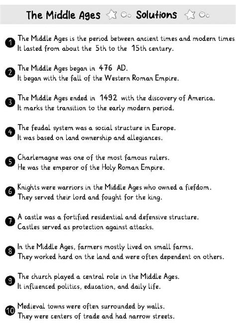 middle ages chapter questions answers Kindle Editon