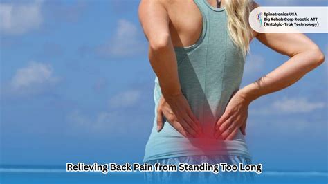 middle back pain when standing too long