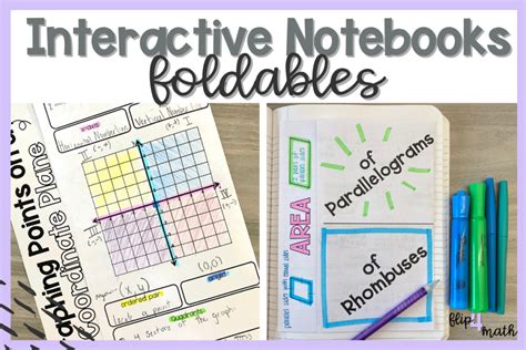 middle school math interactive notebooks Doc