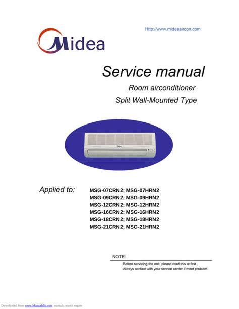 midea mse 07crn2 air conditioners owners manual Reader