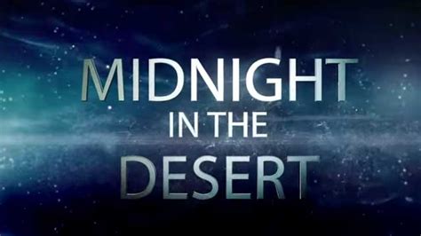 midnight in the desert