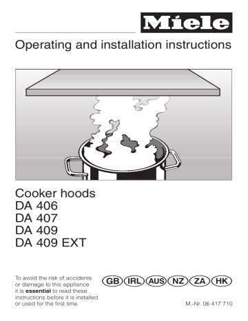 miele da409 owners manual Epub