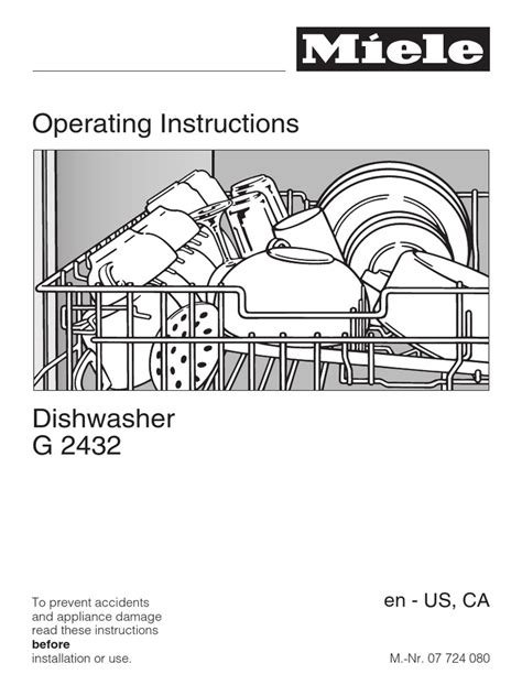 miele g2432sci dishwashers owners manual Epub