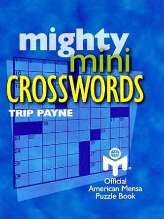 mighty mini crosswords PDF