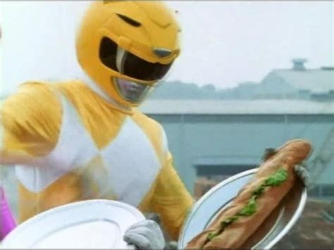 mighty morphin power rangers food fight