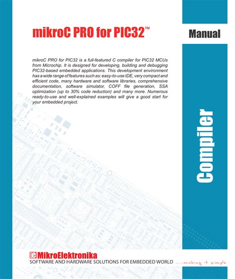 mikroc users manual mikroelektronika PDF