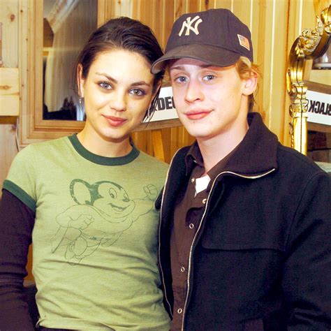 mila kunis macaulay culkin