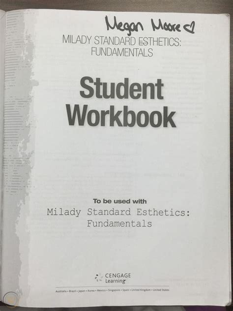 milady esthetics workbook answer key Ebook Doc