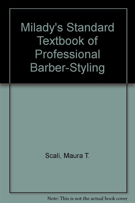 miladys standard textbook of professional barber styling PDF