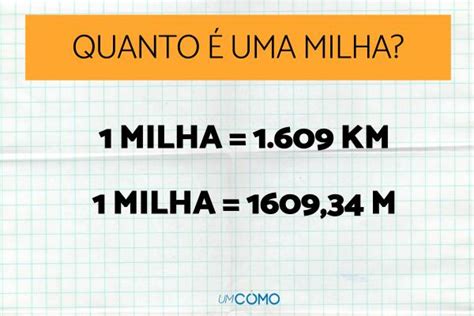 milha pra km