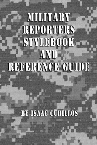 military reporters stylebook and reference guide 2nd edition Doc