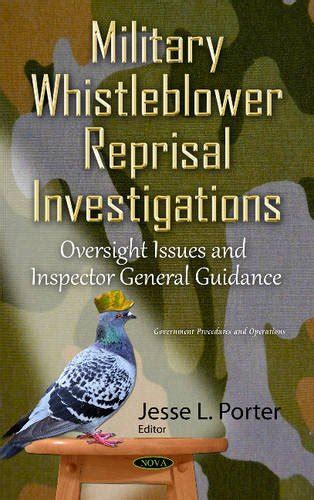 military whistleblower reprisal investigations oversight PDF