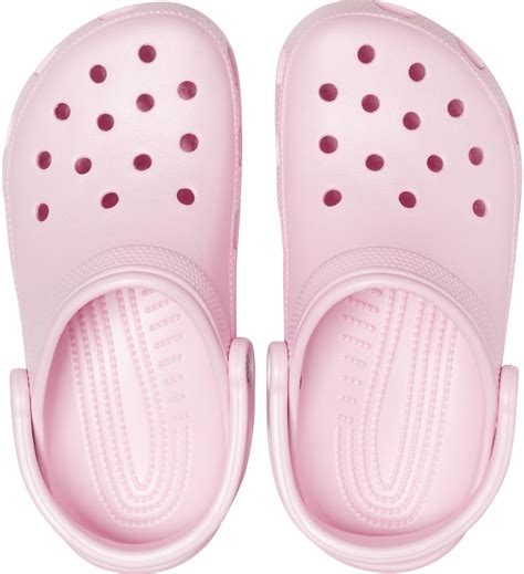 milk pink crocs