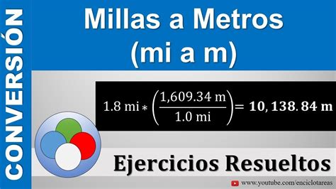 milla en metros