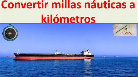 millas nauticas a km