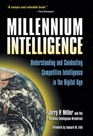 millennium intelligence understanding and conducting competitive intelligence in the digital age Kindle Editon