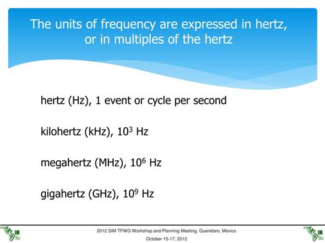 millihertz to hertz