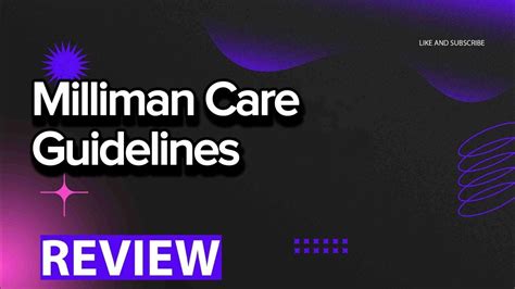 milliman care guidelines loosely managed Kindle Editon