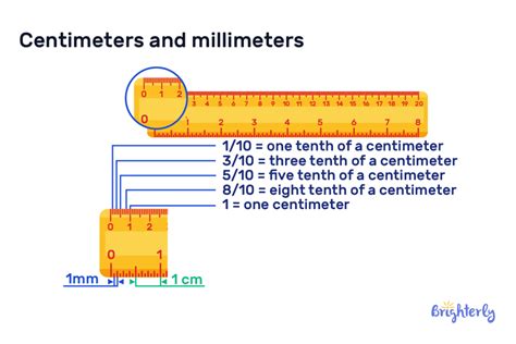 millimeters into centimeters