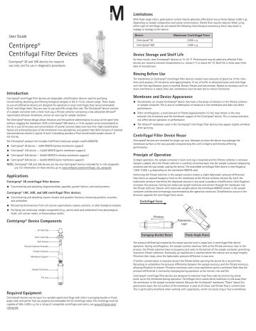 millipore centriprep user guide Epub